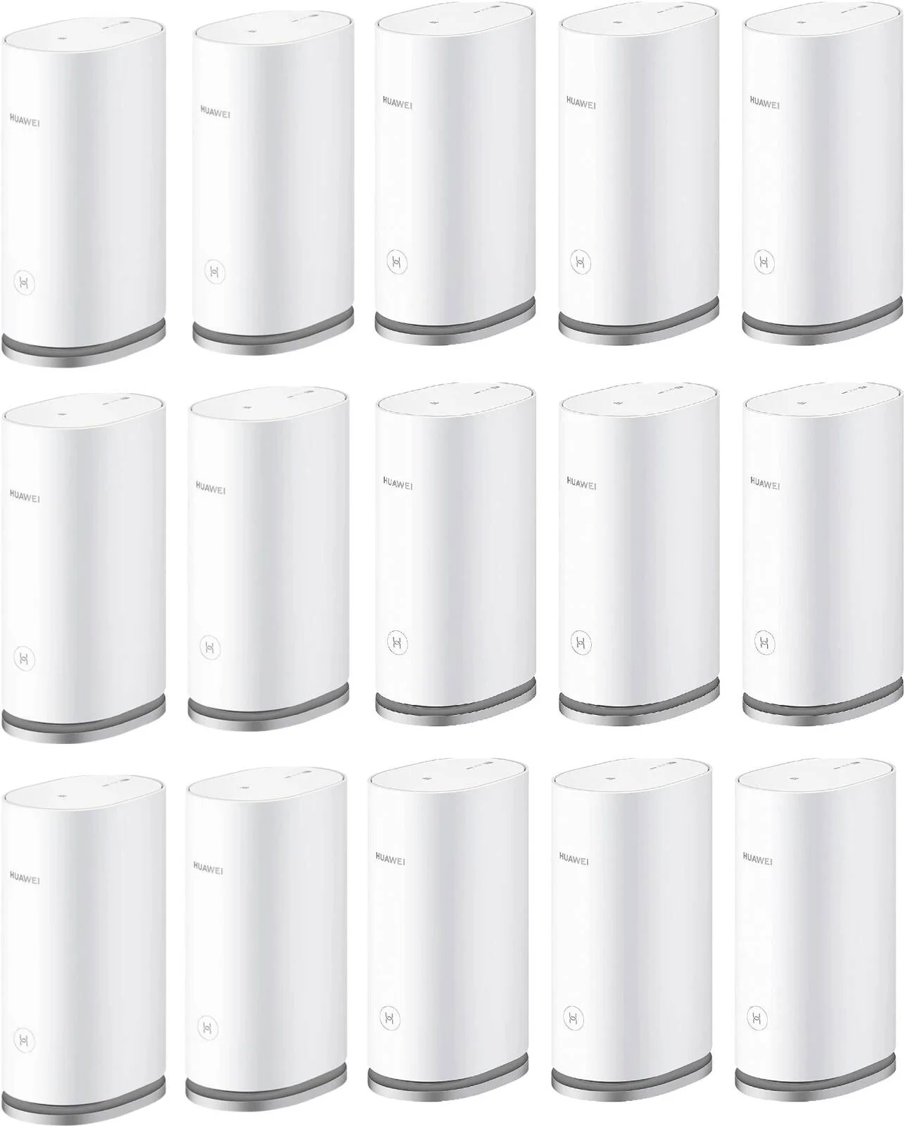 روتر مش وای فای 3 هواوی AX3000، سرعت دو بانده 3000 مگابیت بر ثانیه، پوشش 600 متر مربع، 4 تقویت کننده قدرت با کارایی بالا، HarmonyOS Mesh+، بسته 5 عددی، 15 عدد، سفید | WS8100-15