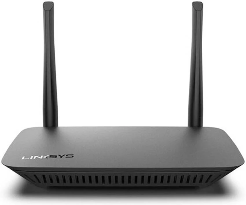 روتر وای فای AC1200 لینکسیس، دو بانده 2.4/5 گیگاهرتز، سرعت داده 1.2 گیگابیت بر ثانیه، 4 پورت LAN با سرعت 10/100 مگابیت بر ثانیه، رمزگذاری WPA، فایروال SLI، شبکه مهمان، مشکی | E5400-ME