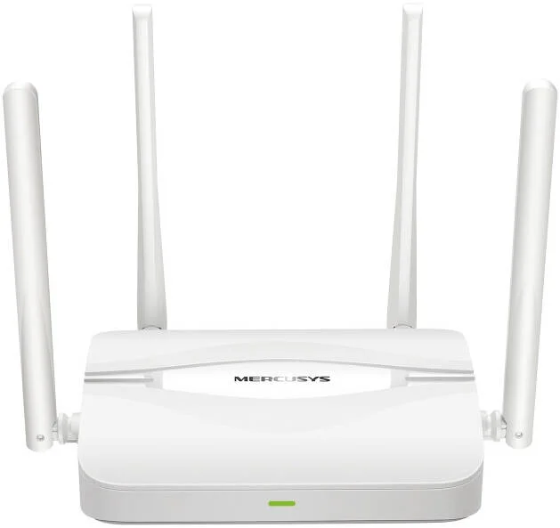 روتر وای فای 7 دو بانده مرکوسیس مدل MR25WBE BE3600، سرعت 3.6 گیگابیت بر ثانیه، جدیدترین وای فای 7، عملکرد چندگانه (MLO)، اتصالات گیگابیتی سیمی، سازگار با EasyMesh، سفید | MR25WBE