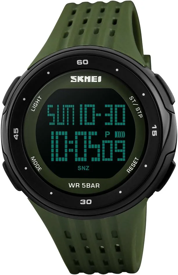 ساعت مچی مردانه Skmei کوارتز با بند استیل ضد زنگ، مناسب برای تجارت و ضد آب، مدل Sk-027