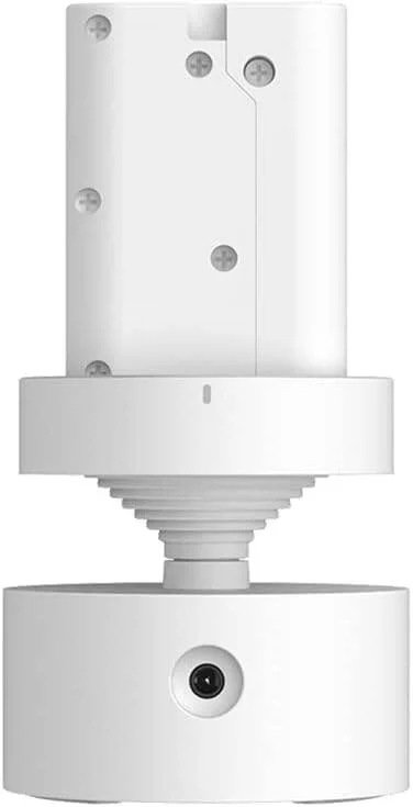 پایه چرخشی افقی-عمودی رینگ برای استفاده در داخل و خارج از خانه، مناسب برای دوربین استیک آپ کم (دوربین شامل نمی شود) | سفید