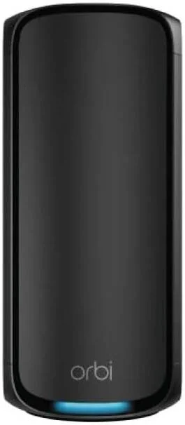 مودم روتر مش وای فای 7 چهار بانده NETGEAR Orbi 970 Series، سرعت BE27000، تا باند 6 گیگاهرتز، تا 11530 مگابیت در ثانیه، 12 آنتن داخلی با کارایی بالا، تک عددی، مشکی | RBE970B