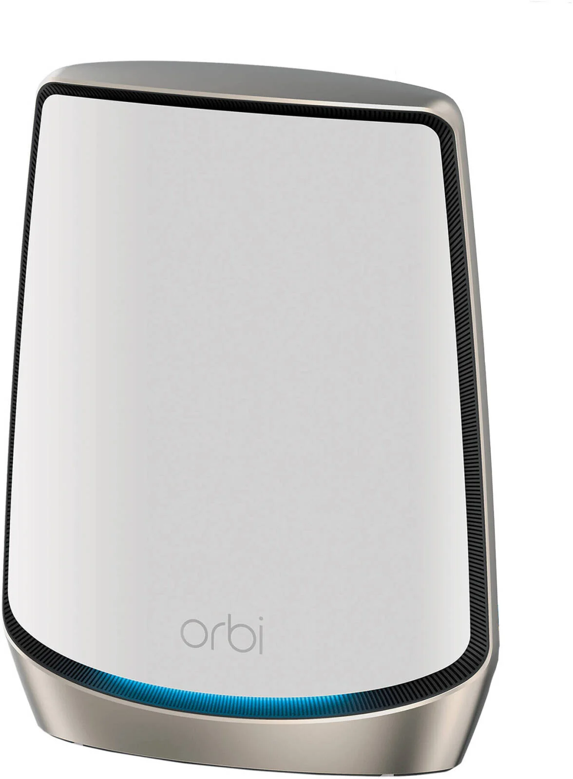 روتر NETGEAR RBR860S Orbi AX6000 Tri-Band WiFi 6، تا 6 گیگابیت بر ثانیه، پوشش تا 250 متر مربع، 100 دستگاه، پورت اینترنت 10 گیگی، قابل ارتقا برای ایجاد یک سیستم مش | RBR860S-100APS