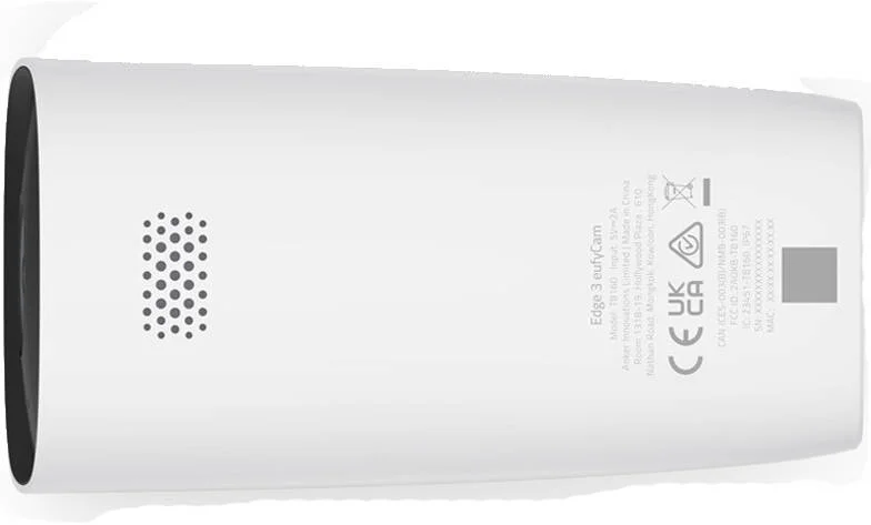 دوربین اضافه Eufy eufyCam S330 (eufyCam 3)، دوربین امنیتی بی سیم بیرونی، دوربین 4K با پنل خورشیدی یکپارچه، هوش مصنوعی تشخیص چهره، فضای ذخیره سازی محلی قابل ارتقا، نورافکن، سفید | T81603W1