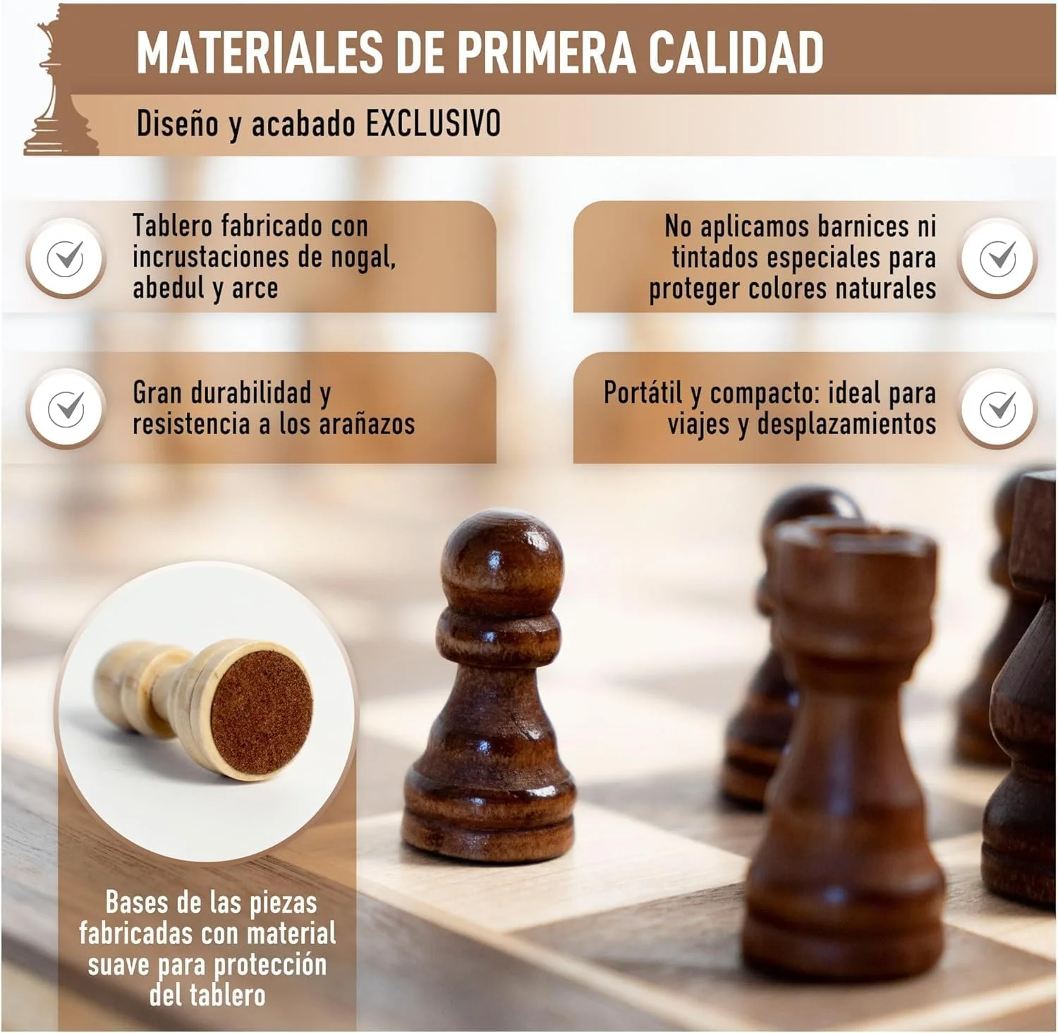 (2 در 1) شطرنج و تخته نرد چوبی تاشو با کیفیت عالی، صفحه شطرنج مغناطیسی 39 در 39 سانتی متر + 2 وزیر اضافی، شطرنج قابل حمل برای کودکان و بزرگسالان، صفحه شطرنج چوبی، صفحه شطرنج حرفه ای