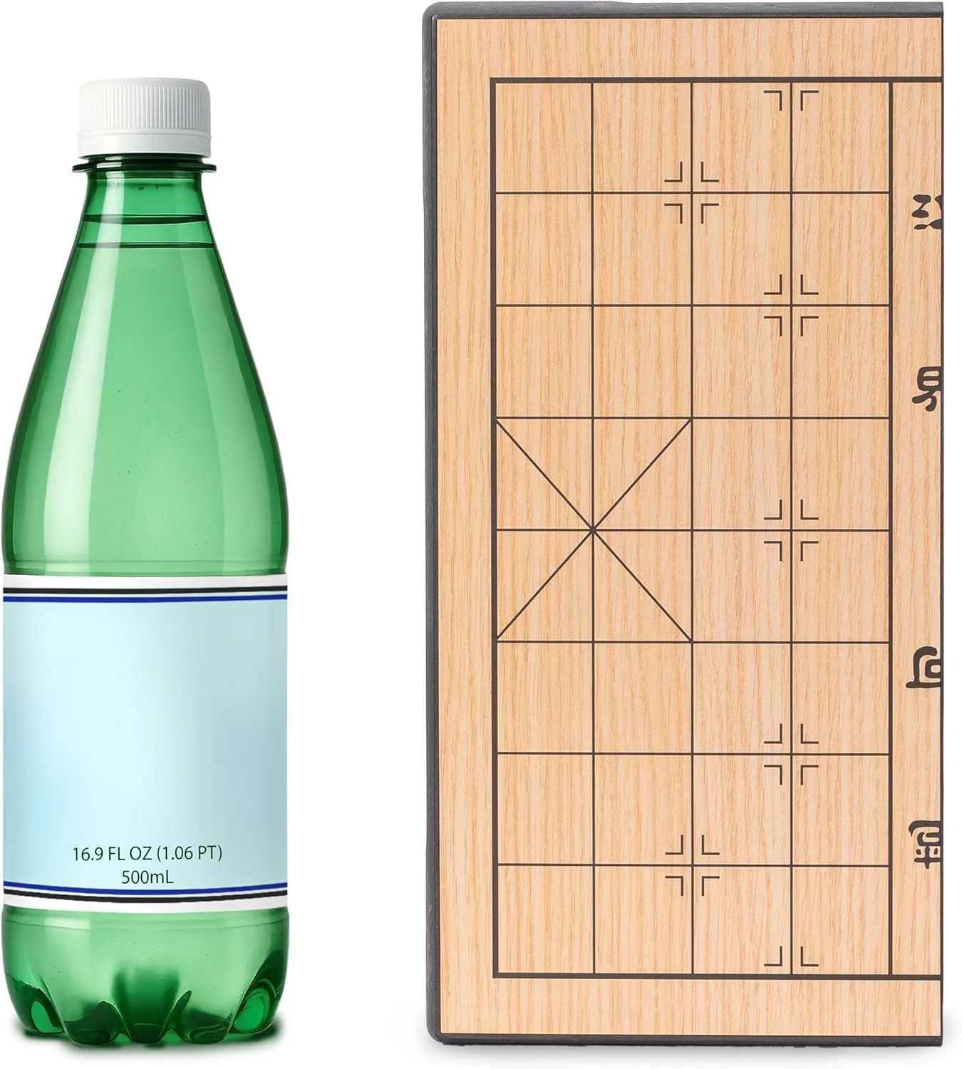 مجموعه بازی شطرنج چینی شیانگ‌چی مغناطیسی مسافرتی Yellow Mountain Imports، 9.5 اینچ، 2 بازیکن، 3 سال به بالا