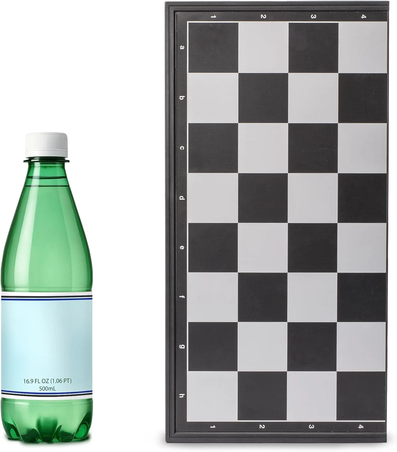 صفحه شطرنج مغناطیسی مسافرتی متوسط Yellow Mountain Imports (31.5 سانتی متر) - تاشو، بازی رومیزی قابل حمل