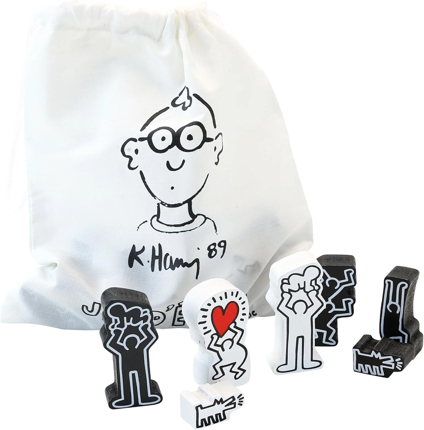 بازی شطرنج ویلاک کیت هرینگ 9221 - ست شطرنج کیت هرینگ - بازی شطرنج - 2 بازیکن - 12 سال به بالا