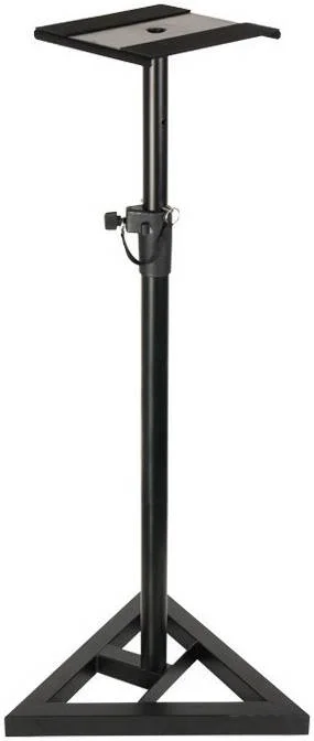 پایه مانیتور استودیویی قابل تنظیم ارتفاع آدام هال، حداکثر ارتفاع 1500 میلی متر، سطح لوله با پوشش پودری، قطر لوله 35/40 میلی متر، حداکثر بار 35 کیلوگرم، اتصال پلاستیکی، مشکی | SKDB 039