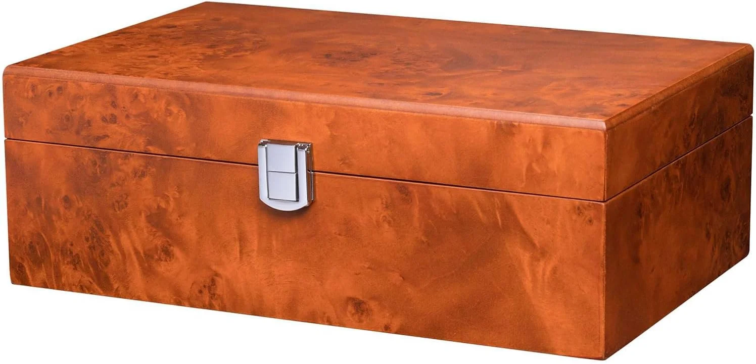 جعبه چوبی فیلوس برای نگهداری مهره های شطرنج، ابعاد 240x155x85 میلی متر