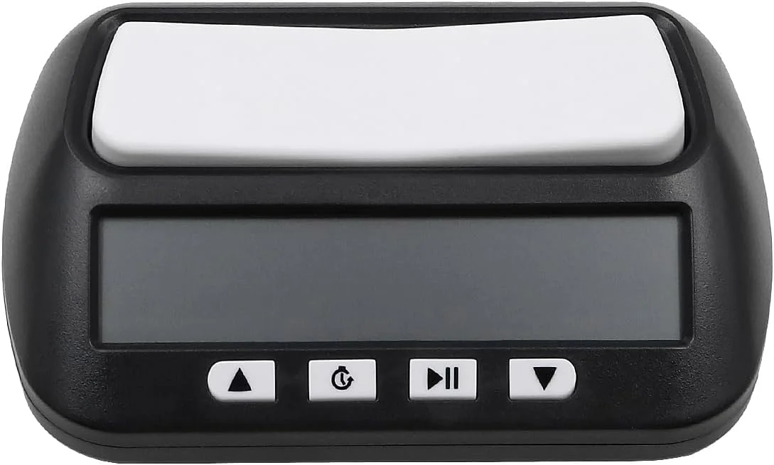 تایمر چند منظوره مشکی برای شطرنج، گو و تخته نرد