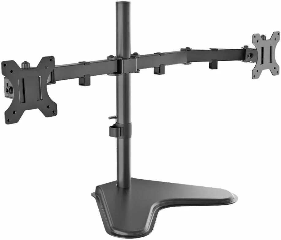 پایه رومیزی دوگانه مانیتور Beetec TF-D200، مناسب برای مانیتورهای 13 تا 32 اینچ، تحمل وزن تا 8 کیلوگرم برای هر پایه، سازگار با VESA 100x100mm | TF-D200