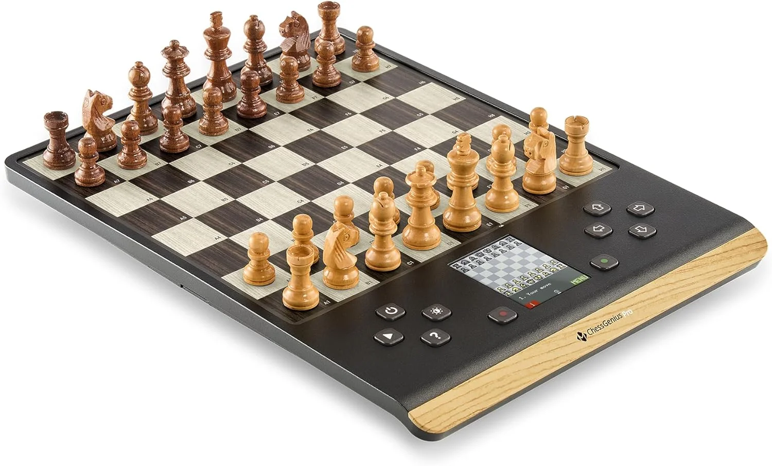 کامپیوتر شطرنج Millennium ChessGenius Pro نسخه چوبی: دوست شطرنجی شیک برای بازیکنان آماتور