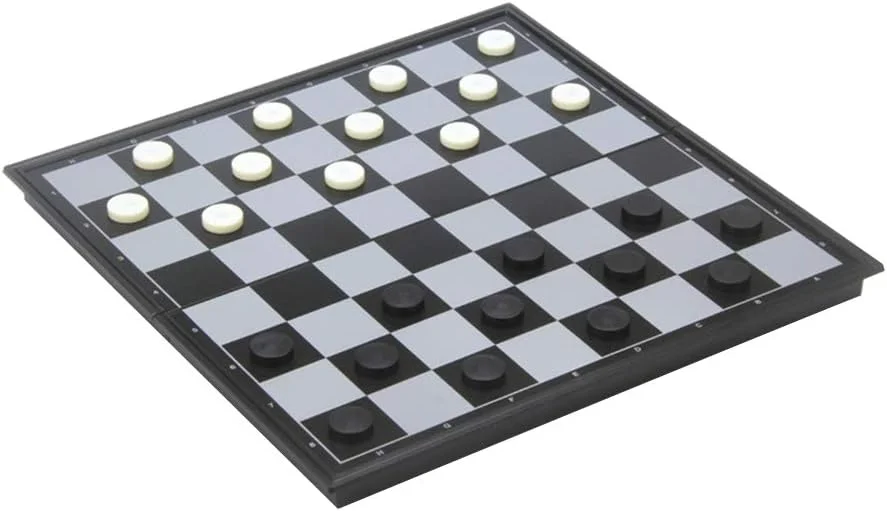 مجموعه بازی شطرنج 3 در 1، تخته شطرنج تاشو مغناطیسی، اسباب بازی آموزشی، هدیه برای کودکان و بزرگسالان (25 x 25 سانتی متر)