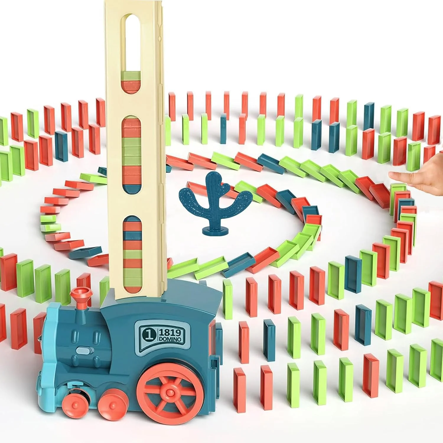 اسباب بازی قطار دومینو، بازی کودکان