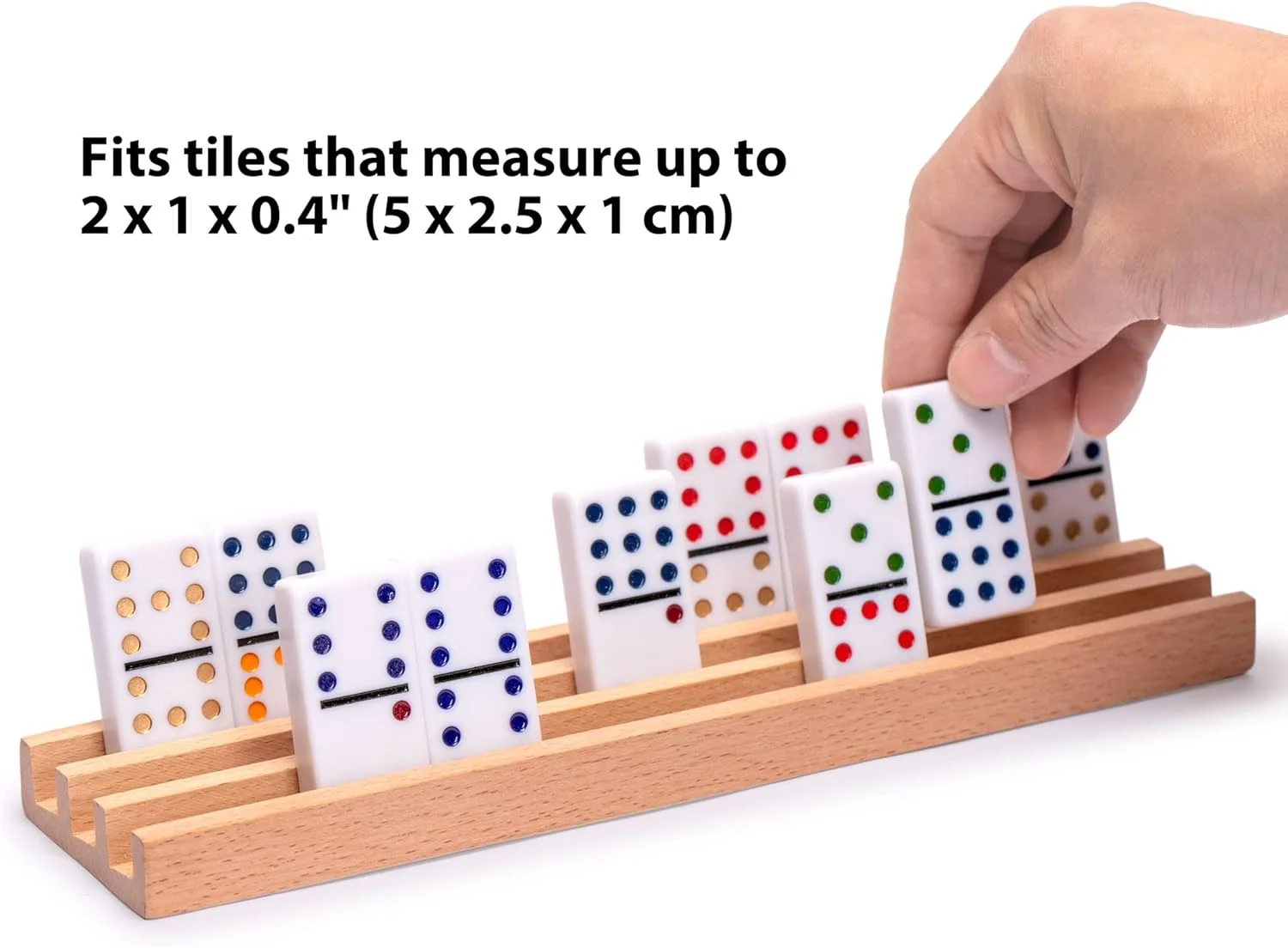 پایه‌های چوبی دومینو Yellow Mountain Imports (مجموعه 4 عددی) - Pre