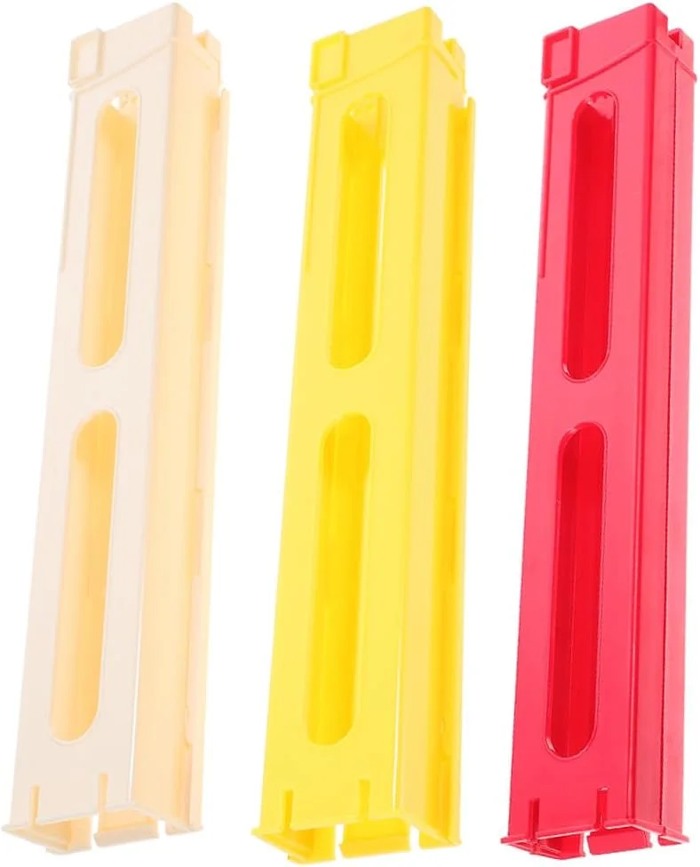 Toyvian 2 عدد گیره دومینو لوازم جانبی قطار دومینو اسباب بازی بازی سرگرم کننده نامحدود گیره های دومینو اسباب بازی قطار برای اکثر قطارهای دومینو اسلات کارت اتوماتیک (رنگ تصادفی)