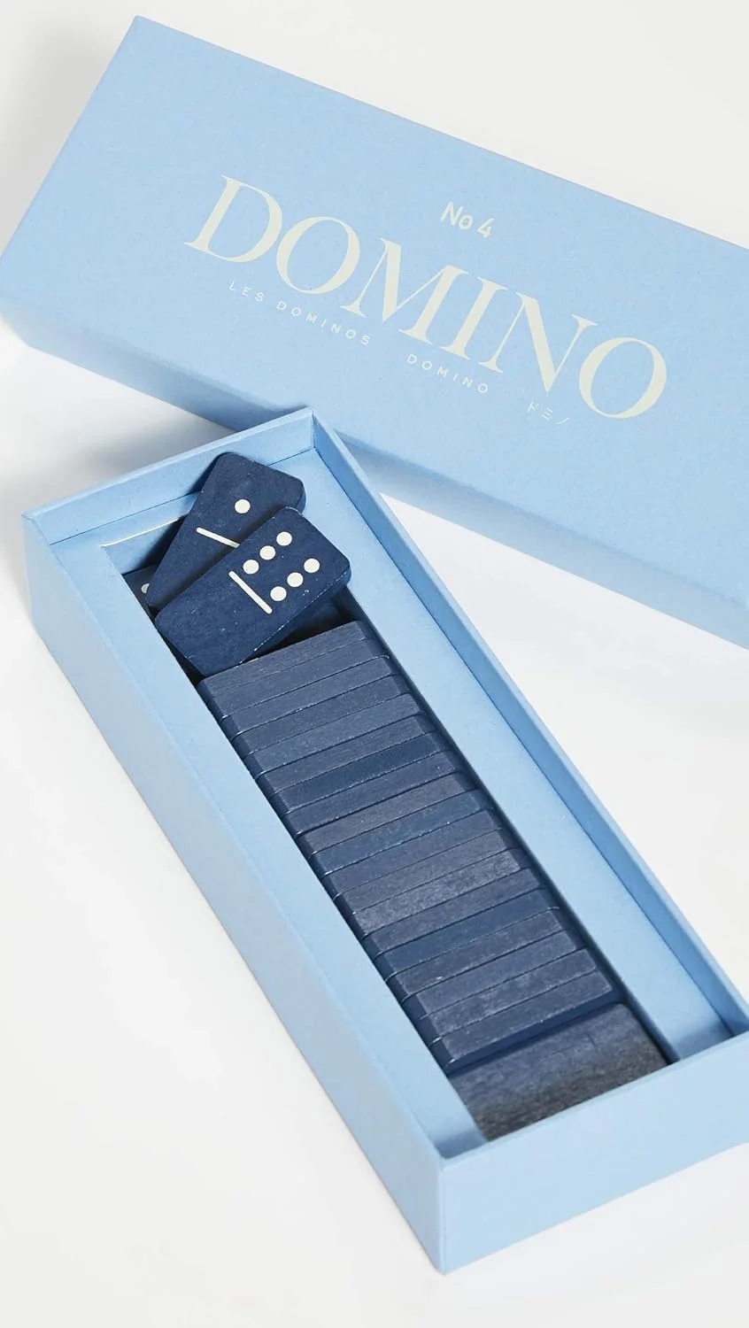 پرینت ورکس کلاسیک - دومینو شماره 4 - آبی - تک سایز، PW00340