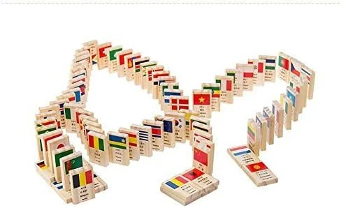 دومینو پرچم کشورهای جهان، اسباب بازی آموزشی کودکان، اسباب بازی های دوران کودکی