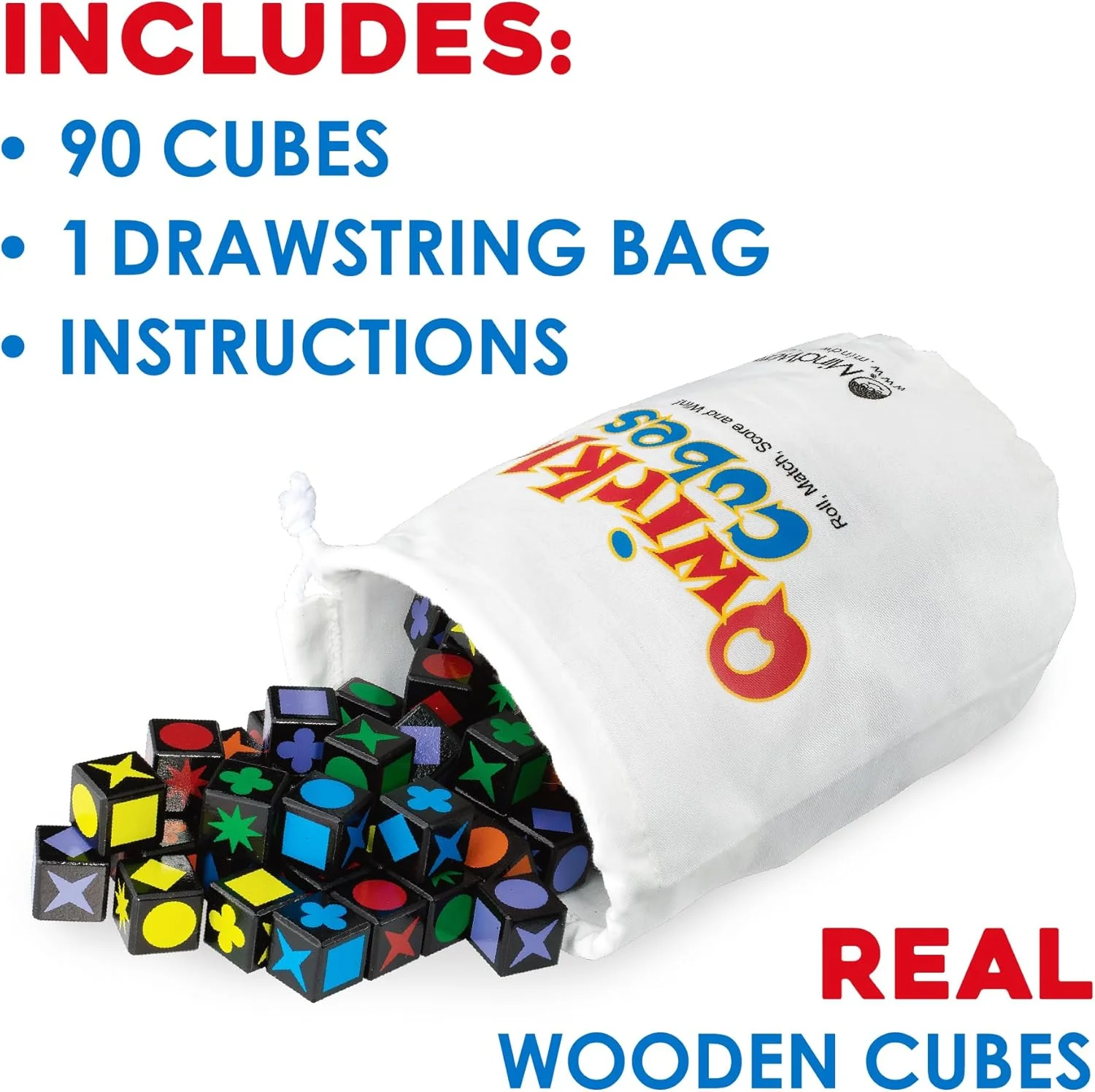 مکعب های Qwirkle MindWare: جعبه بزرگ