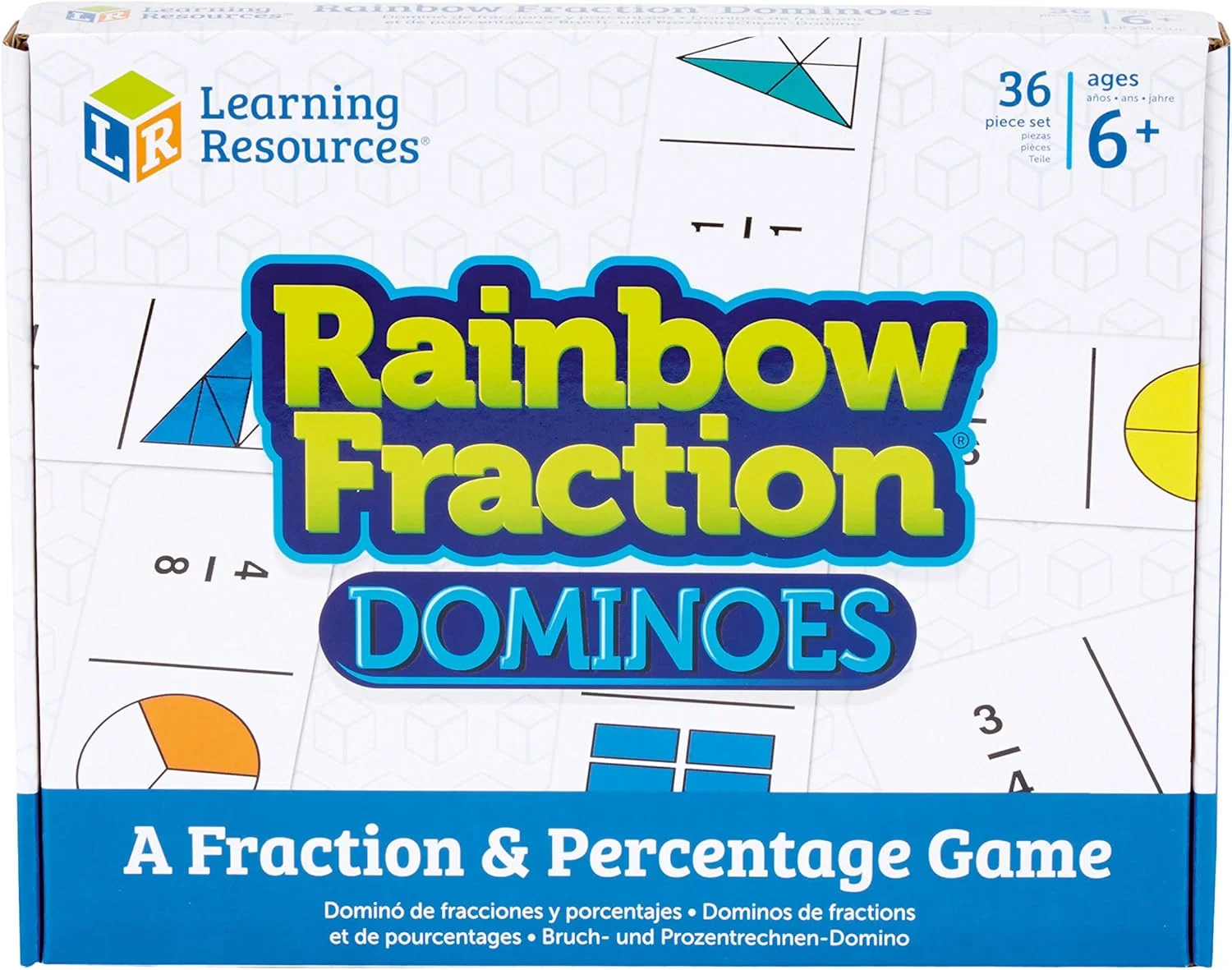 دومینوهای کسری رنگین کمانی