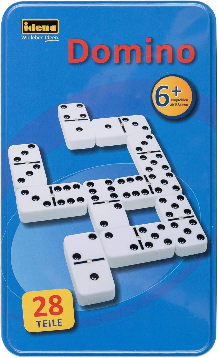 دومینو ایدنا مدل Double Six 6050012 جعبه فلزی