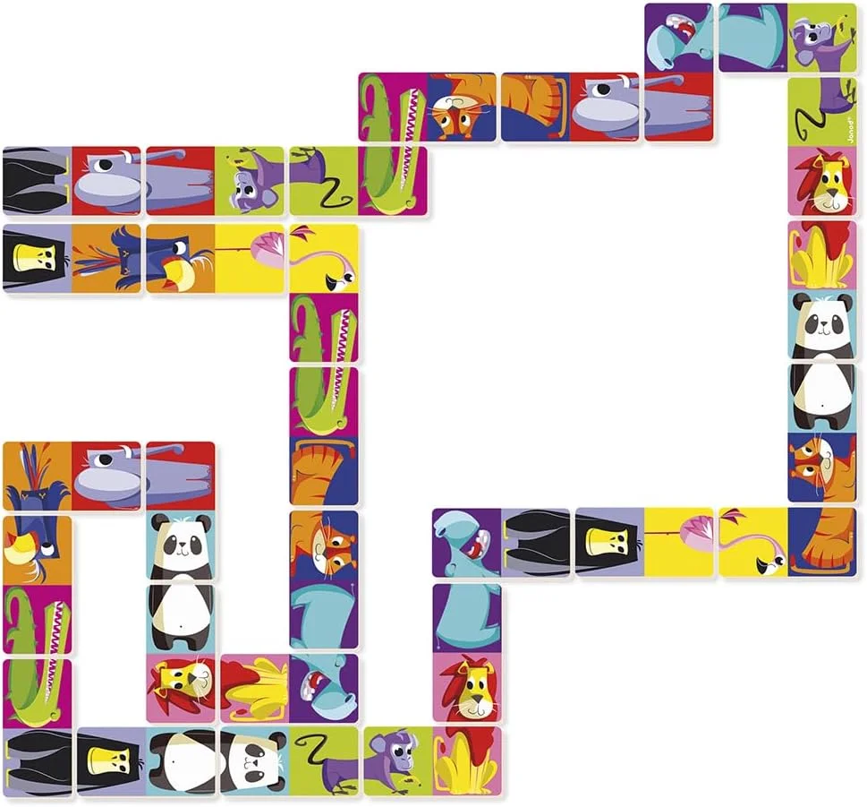 بازی دومینو غول پیکر جنگل جانود