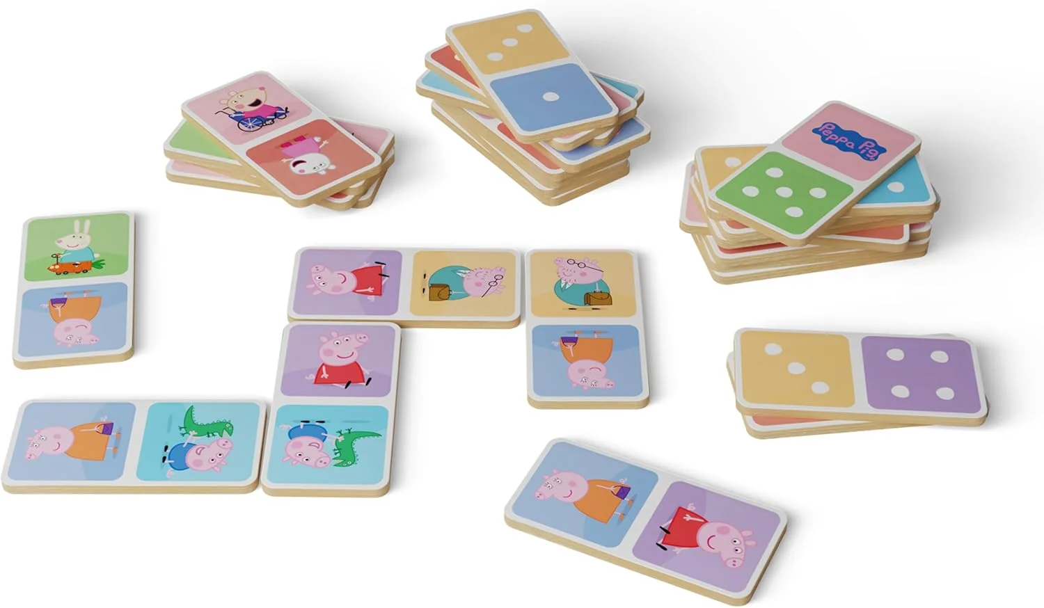 دومینو چوبی پپا پیگ DQB DeQUBE (921D00067) 