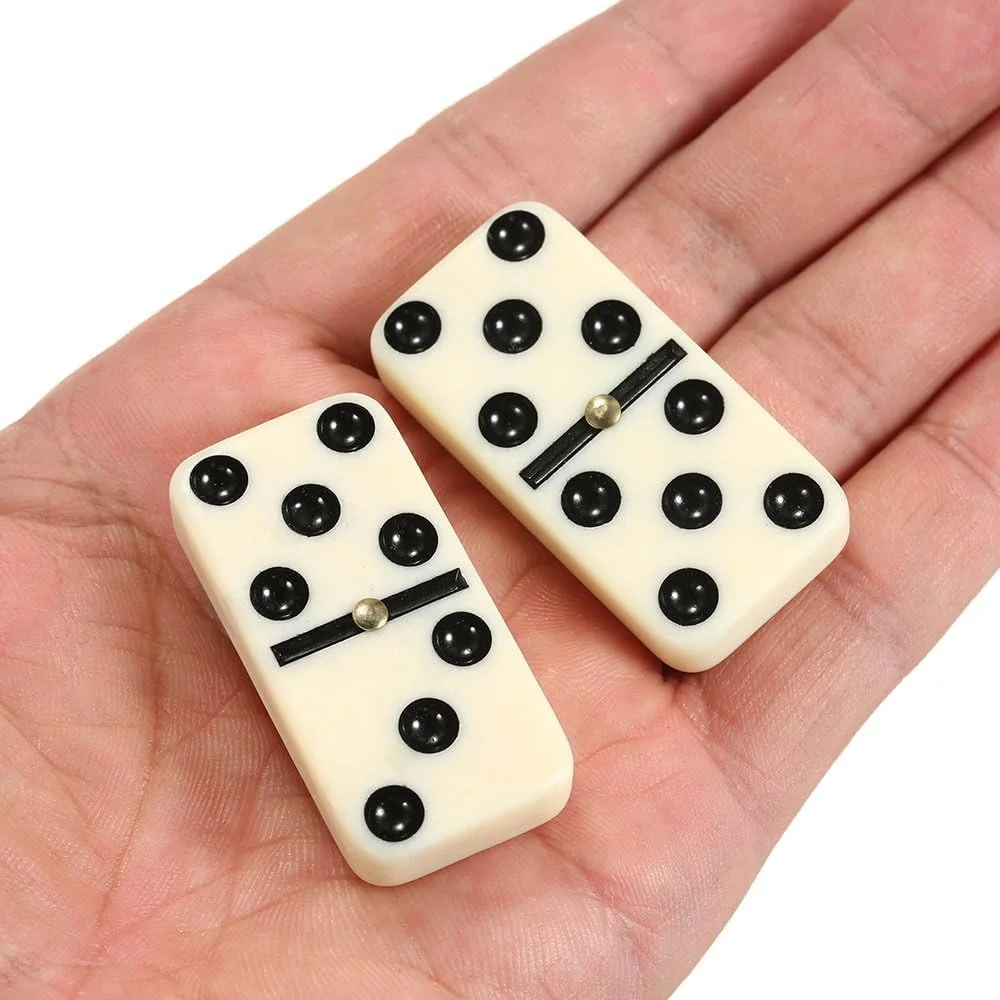 مجموعه بازی دومینو دابل سیکس - چند رنگ