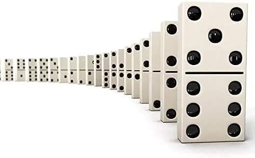 بازی پازل دومینو دابل 6 - مجموعه 28 عددی