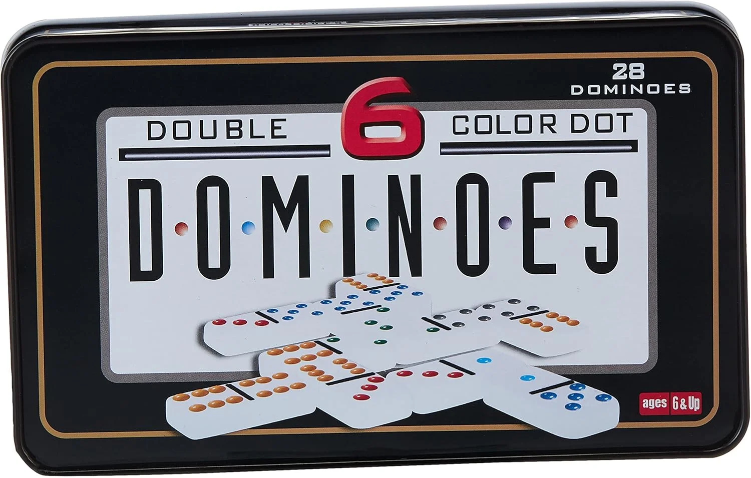دومینو 2413 مناسب برای هر دو جنس، جعبه ای، 28 قطعه