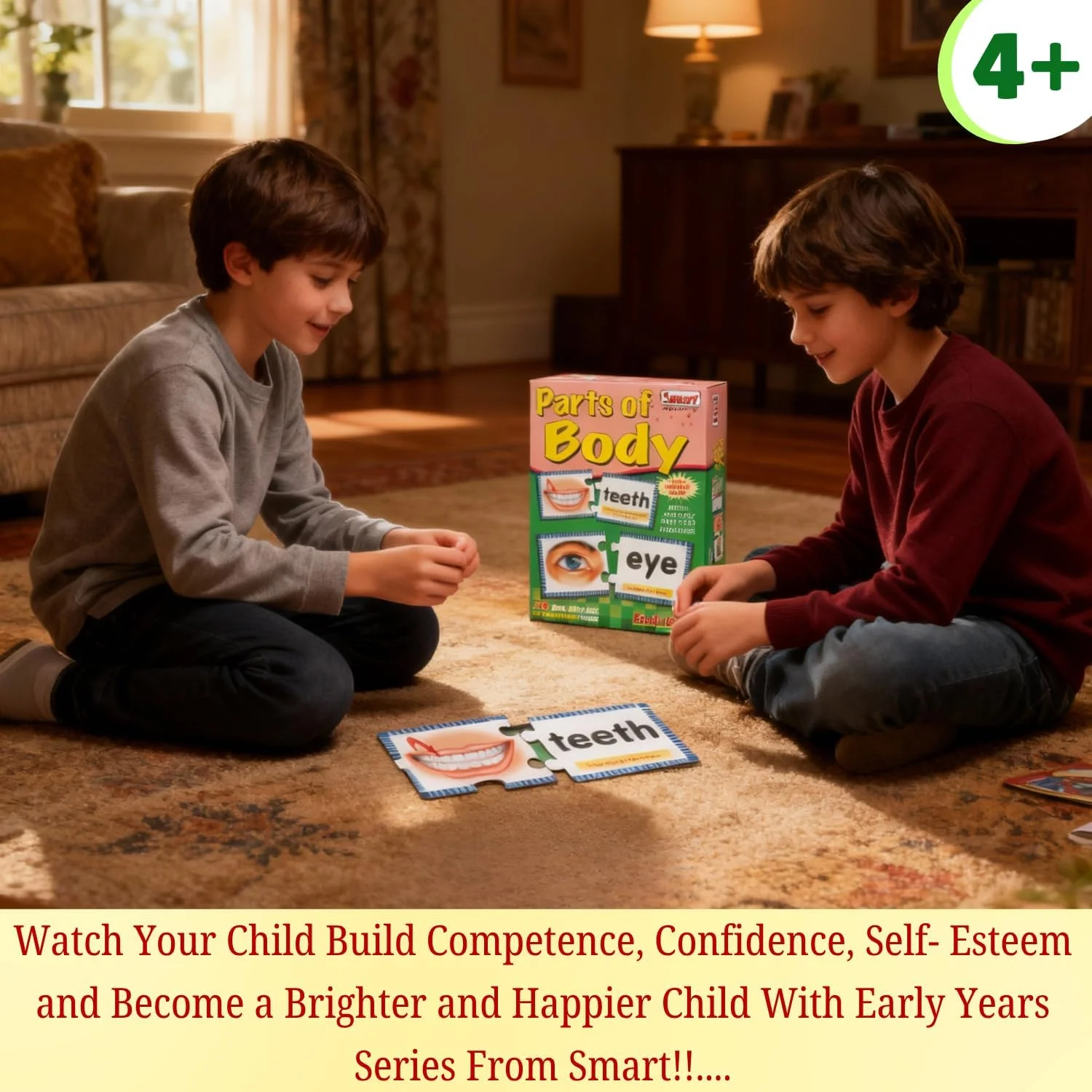 پازل آموزشی قطعات هوشمند بدن برای کودکان - 28 مجموعه خود اصلاح شونده دو تکه - آموزش اعضای بدن و عملکردها هدیه سال های اولیه برای کودکان - بازی آموزشی پیش دبستانی سن 4 سال به بالا