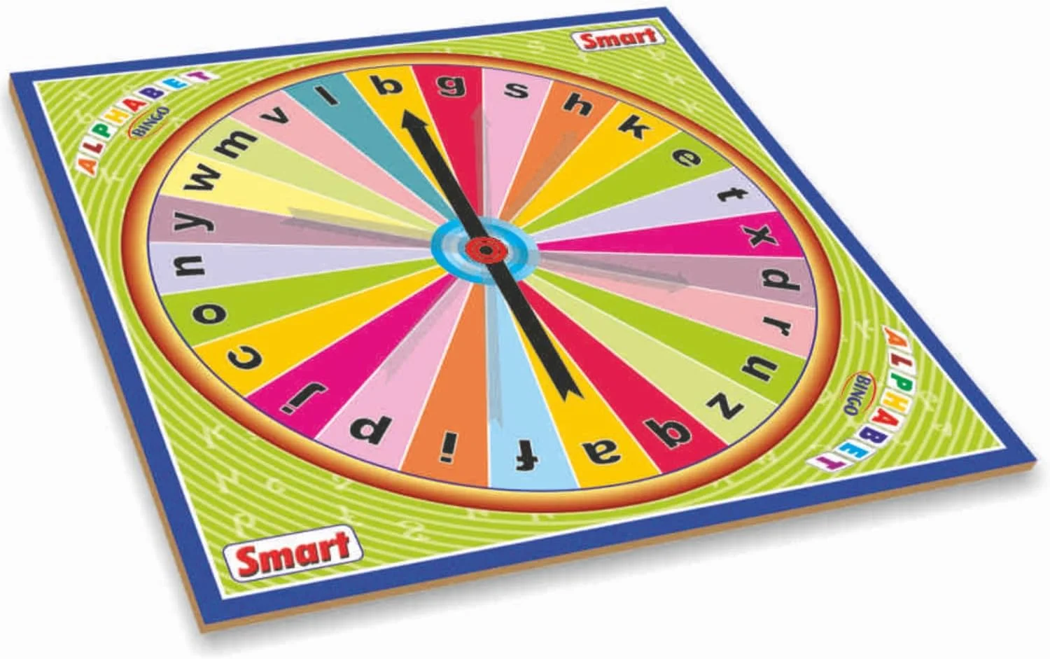 بازی آموزشی الفبای هوشمندانه بینگو برای کودکان | روشی سرگرم کننده برای یادگیری حروف الفبا و صداها | اسباب بازی آموزشی پیش دبستانی برای آموزش زودهنگام خواندن و آواشناسی | 3 سال به بالا