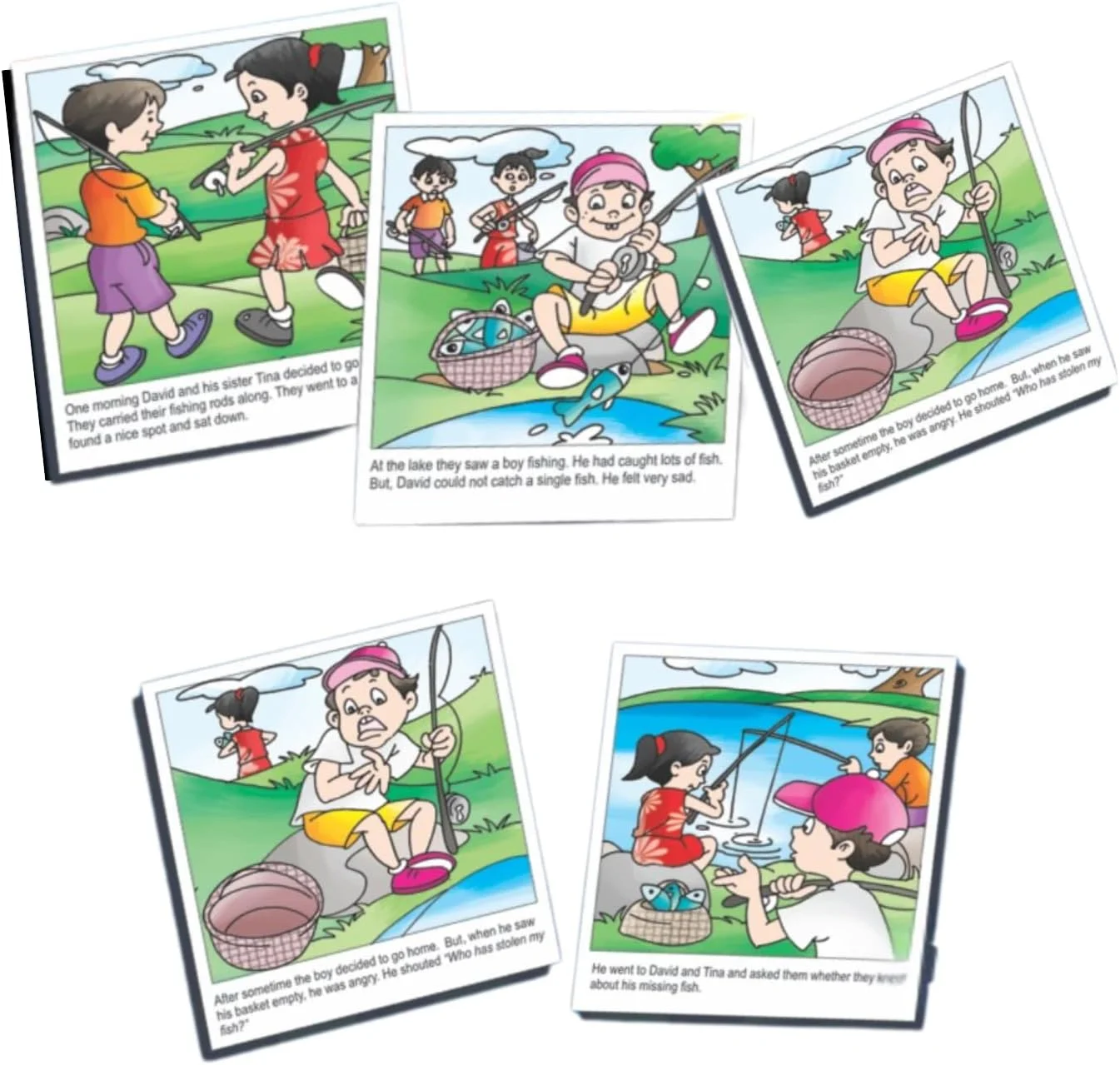 کارت های تصویری داستان سازی هوشمندانه Creative برای کودکان - 2 مجموعه داستان هشت مرحله ای - تقویت مهارت های ترتیب و روایت - توسعه زبان و هدیه برای آموزش اولیه - سنین 3 سال به بالا