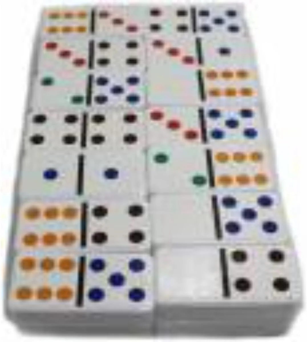 مجموعه مینی دومینو 28 تکه، دومینوهای ممتاز خال رنگی دوبل 6 در جعبه لوکس، بازی مسافرتی آموزشی و شیک برای کودکان و بزرگسالان، ساعت ها سرگرمی برای شب های بازی خانوادگی