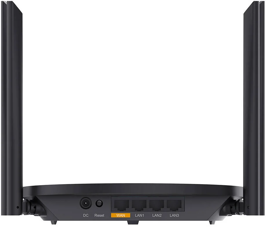 روتر هوشمند بی‌سیم Ruijie RG-EW300 PRO، فرکانس 2.4 گیگاهرتز، نرخ داده 300 مگابیت بر ثانیه، 1x رابط WAN و 3x رابط LAN، 4x آنتن 5dBi، مشکی | RG-EW300 PRO