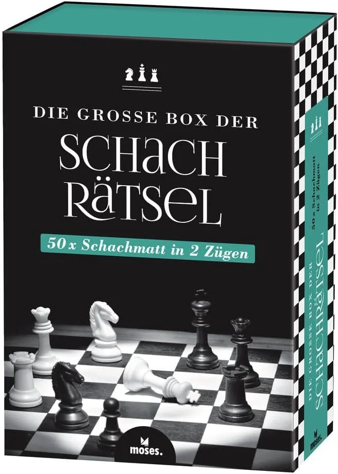 جعبه بزرگ معماهای شطرنج: 50 مات در دو حرکت