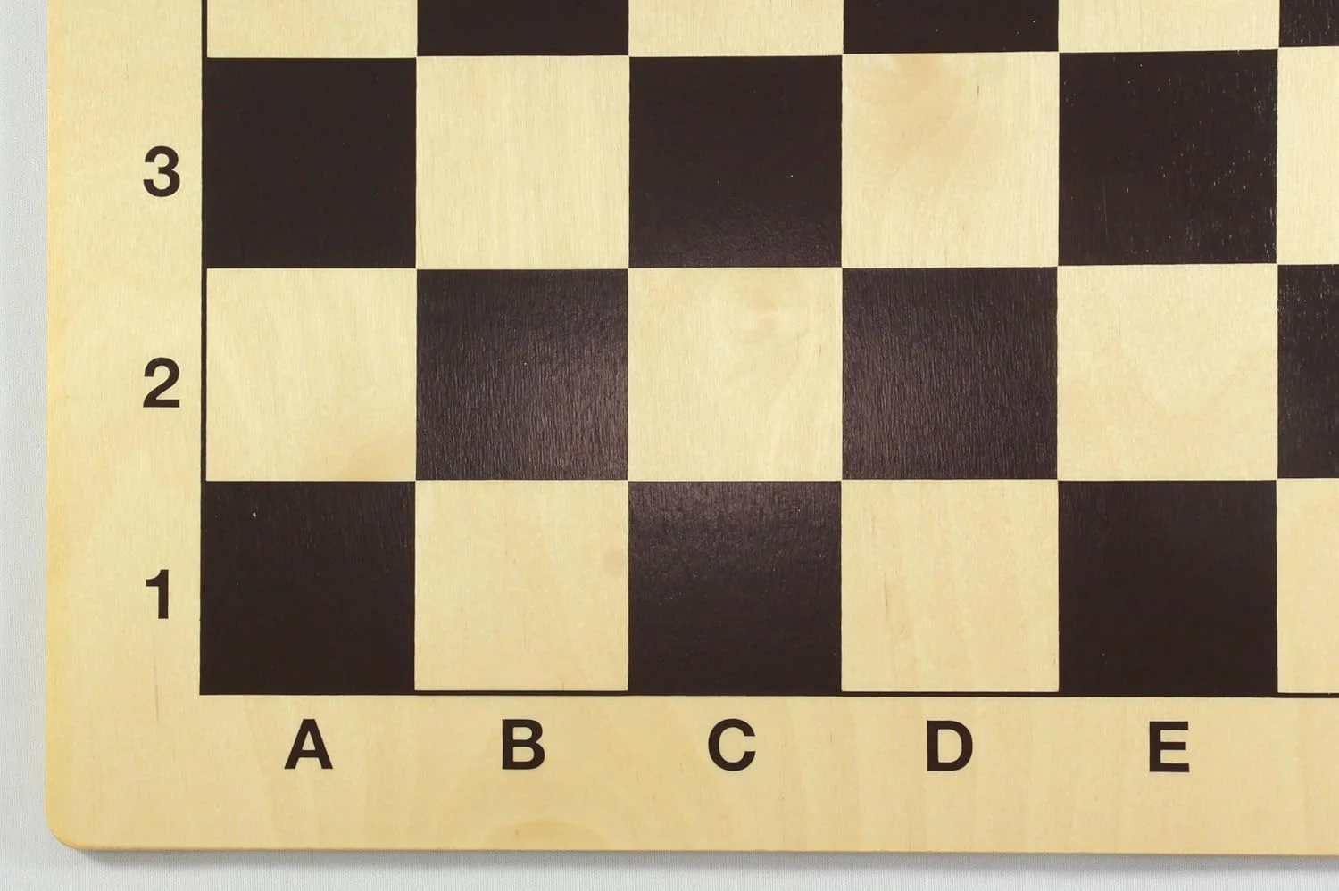 صفحه شطرنج/دوز ساخته شده از چوب توس، اندازه خانه 41 میلی‌متر