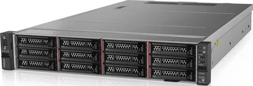 Lenovo ThinkSytem SR590 Xeon Silver، 4210R (10C 2.4GHz 13.75MB Cache/100W)، 16GB 2933MHz (1x16GB, 2Rx8 RDIMM)، 3x600GB 10k SAS، 930-8i، 2x750W Platinum، XCC Enterprise | 7X99A08VEA