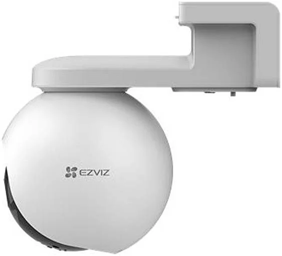 دوربین امنیتی چرخشی 4G Ezviz CS-EB8، سنسور CMOS اسکن پیشرونده 3 مگاپیکسلی 1/2.8 اینچی، چرخش 340 درجه، شیب 65 درجه، 3D DNR، فاصله دید در شب IR 15 متری، سفید | CS-EB8