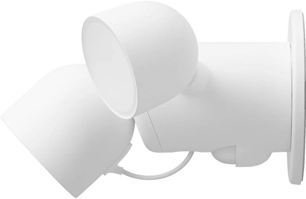 دوربین نورافکن دار گوگل نست کم با دید در شب، رزولوشن 1920x1080 با 30 فریم بر ثانیه، نورافکن های دوگانه حساس به حرکت، تا 6 متر دید در شب، زاویه دید 30 درجه، وای فای دو بانده، IP54، سفید | GA02411-US دوربین نورافکن دار گوگل نست کم با دید در شب، رزولوشن 1920x1080 با 30 فریم بر ثانیه، نورافکن های دوگانه حساس به حرکت، تا 6 متر دید در شب، زاویه دید 30 درجه، وای فای دو بانده، IP54، سفید | GA02411-US