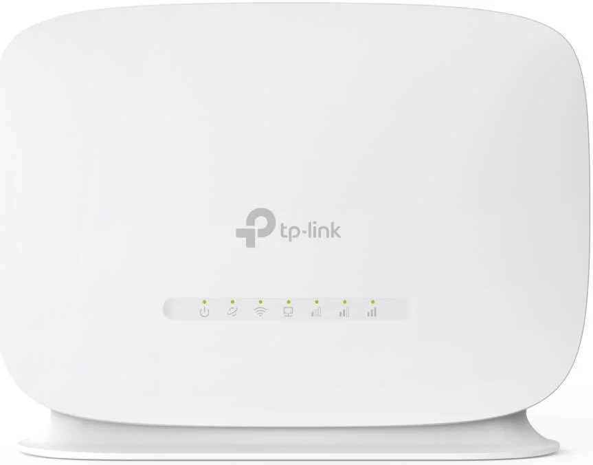 روتر 4G LTE بی‌سیم N با سرعت 300 مگابیت بر ثانیه تی‌پی‌-لینک، 2 پورت LAN با سرعت 10/100 مگابیت بر ثانیه، 1 اسلات نانو سیم کارت، 2 رابط آنتن SMA-F خارجی، 2 آنتن داخلی 4G/3G و 2 آنتن داخلی Wi-Fi، سفید | TL-MR105