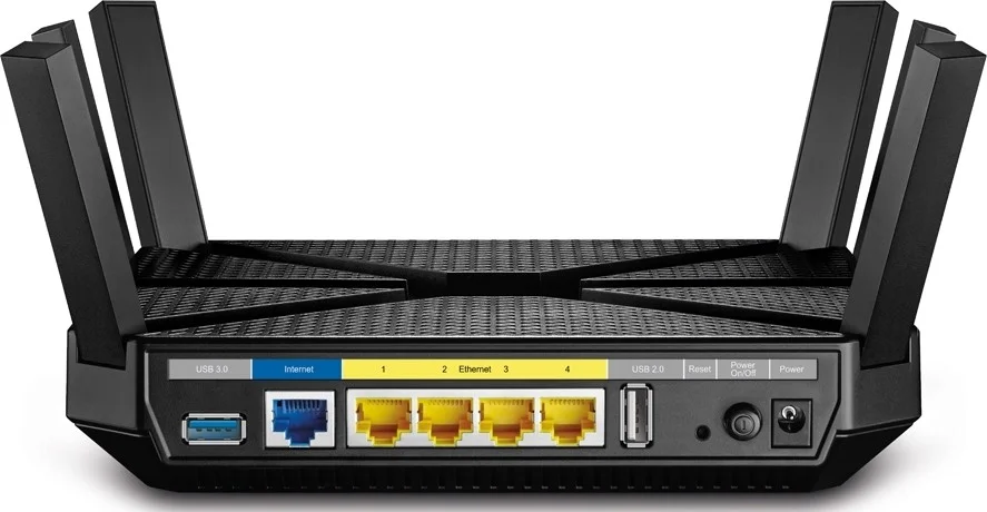 روتر وای فای سه بانده تی پی-لینک Archer C4000 AC4000 MU-MIMO (5G/2.4G, 4000Mbps, 802.11a/b/g/n/ac) | Archer C4000 روتر وای فای سه بانده تی پی-لینک Archer C4000 AC4000 MU-MIMO (5G/2.4G, 4000Mbps, 802.11a/b/g/n/ac) | Archer C4000