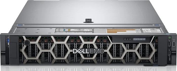 سرور Dell PowerEdge R740، پردازنده Intel Xeon Silver 4210R 2.4G، 10 هسته/20 رشته، 9.6GT/s، 13.75M Cache، رم 16GB RDIMM 2933MT/s، هارد 2.4TB 10K RPM SAS 12Gbps، شاسی 3.5 اینچی با قابلیت نصب تا 8 هارد دیسک | PowerEdge-R740