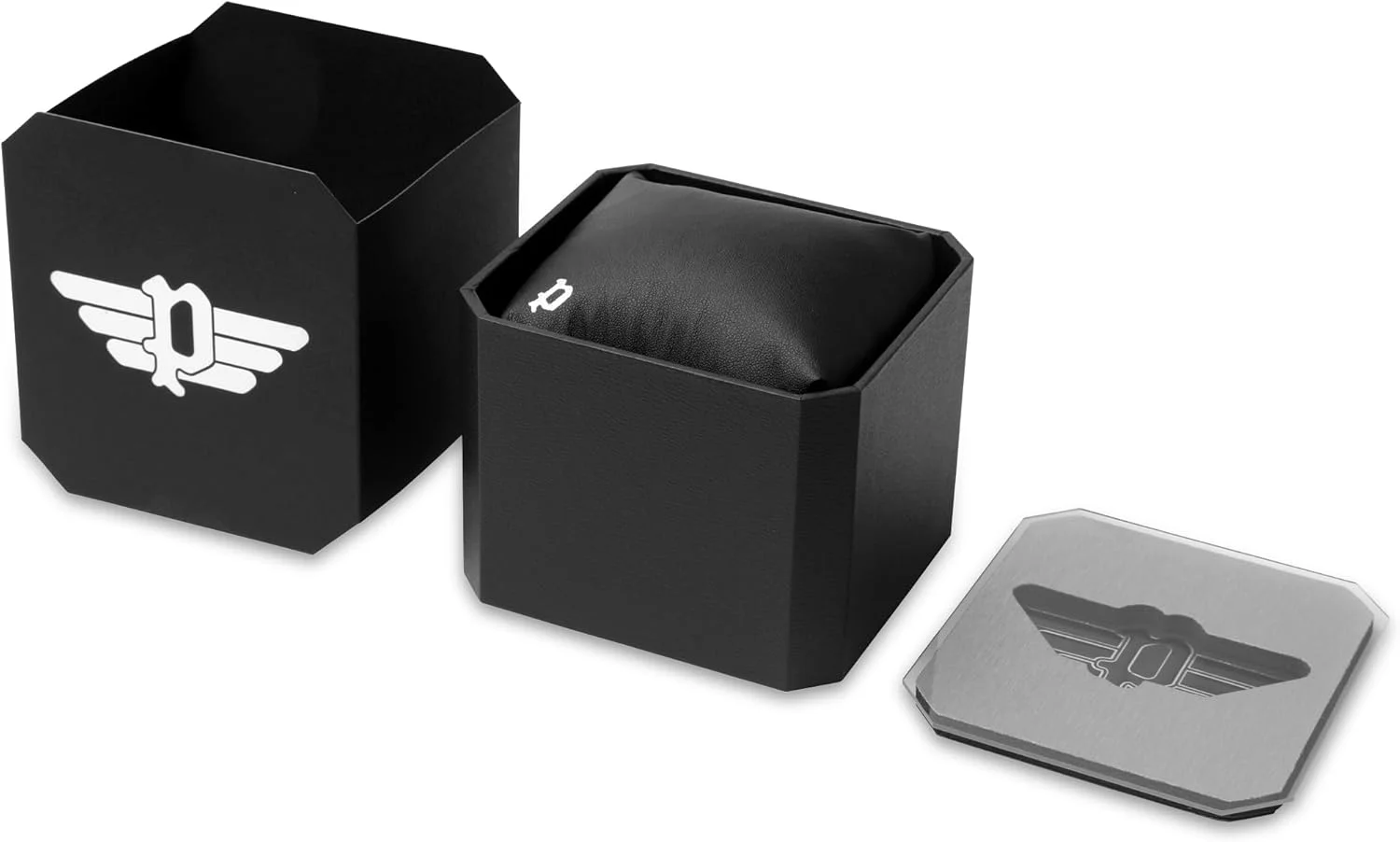 ساعت مچی مردانه پلیس مدل Helix با صفحه مشکی و بند چرمی مشکی - 44 میلی متر