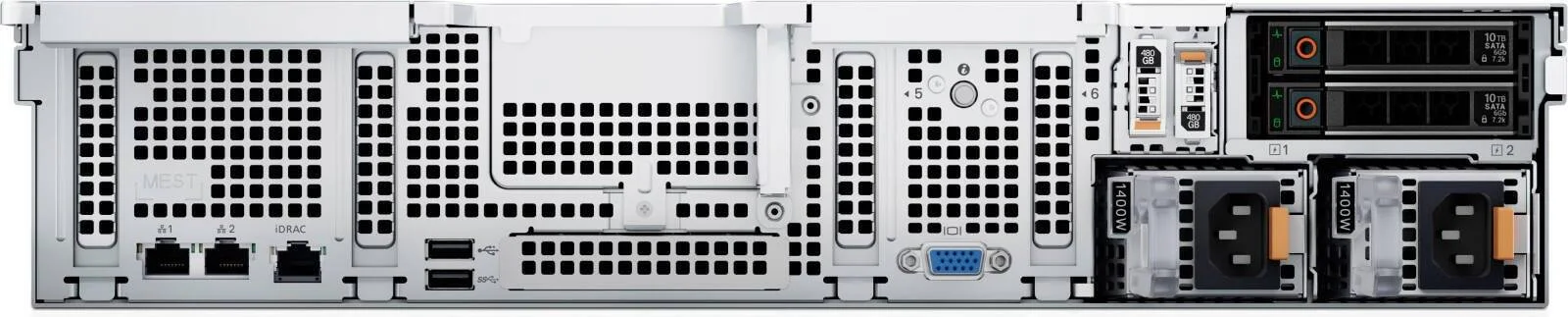 Dell PowerEdge R750xs، دو پردازنده Intel Xeon Silver 4314، حافظه رم 64 گیگابایت، حافظه اس اس دی SATA با ظرفیت 30.72 ترابایت، Broadcom 5720 با چهار پورت 1GbE، کنترلر جلویی PERC H755 SAS، iDRAC9 Enterprise 15G، (1+1) 700W | PE-R750xs