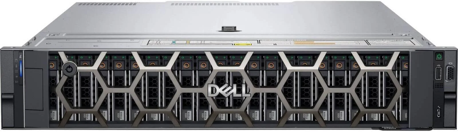 Dell PowerEdge R750xs، پردازنده Intel Xeon Silver 4310، رم 16 گیگابایتی، هارد درایو 600 گیگابایتی SAS، Broadcom 5720 Quad Port 1GbE، PERC H755 SAS Front، iDRAC9 Enterprise 15G، (1+1) 800W | PE-R750xs