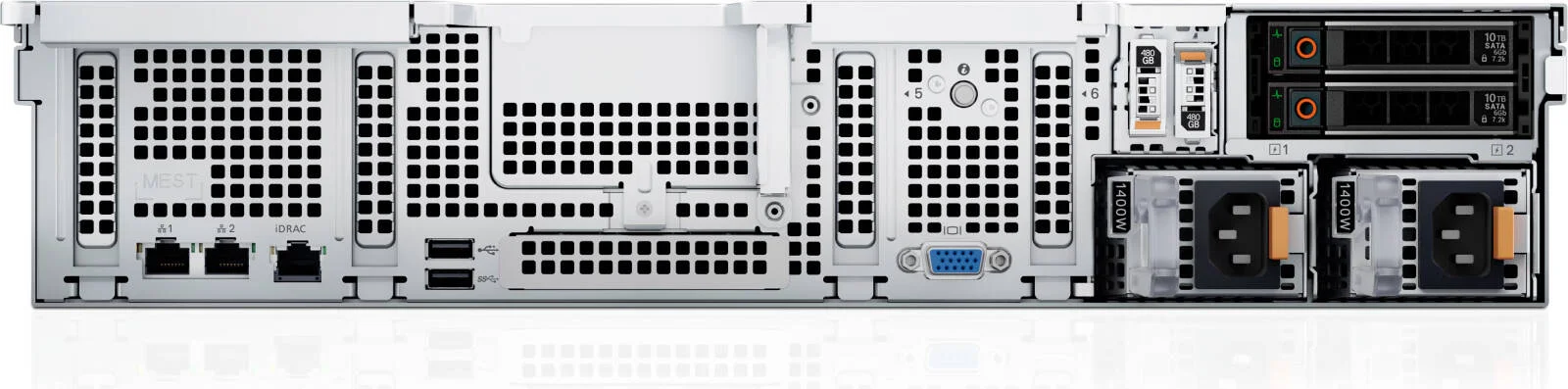 سرور Dell PowerEdge R750xs، پردازنده Intel Xeon Silver 4310، حافظه رم 64 گیگابایت، حافظه اس اس دی SATA 2.88 ترابایت، کارت شبکه Broadcom 5720 Quad Port 1GbE، کنترلر PERC H755 SAS Front، iDRAC9 Enterprise 15G، منبع تغذیه (1+1) 700W | PE-R750xs