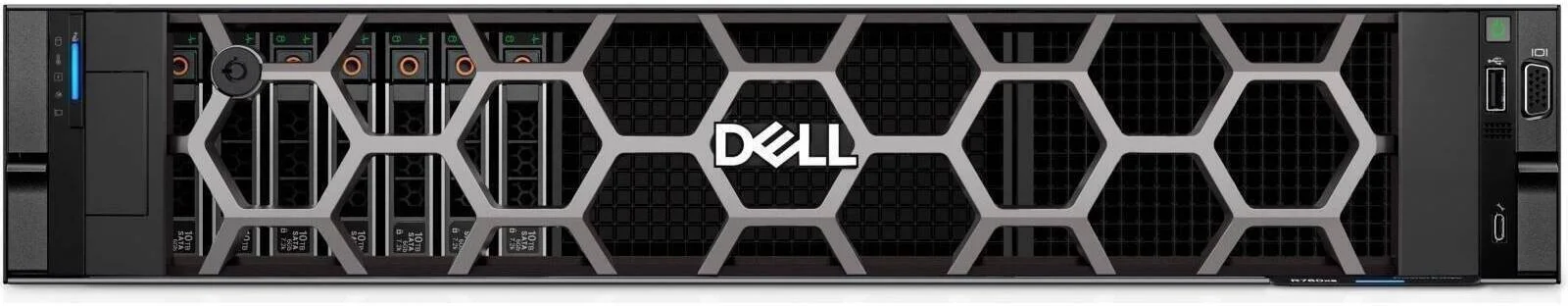 سرور Dell PowerEdge R750xs، تا 8 هارد دیسک 3.5 اینچی، 2 پردازنده Intel Xeon Gold 6326، رم 768 گیگابایتی، 2 اس اس دی 480 گیگابایتی SATA و 8 اس اس دی 960 گیگابایتی SATA، کنترلر PERC H755 SAS، iDRAC9 Enterprise 15G، (1+1) 700W | PE-R750xs