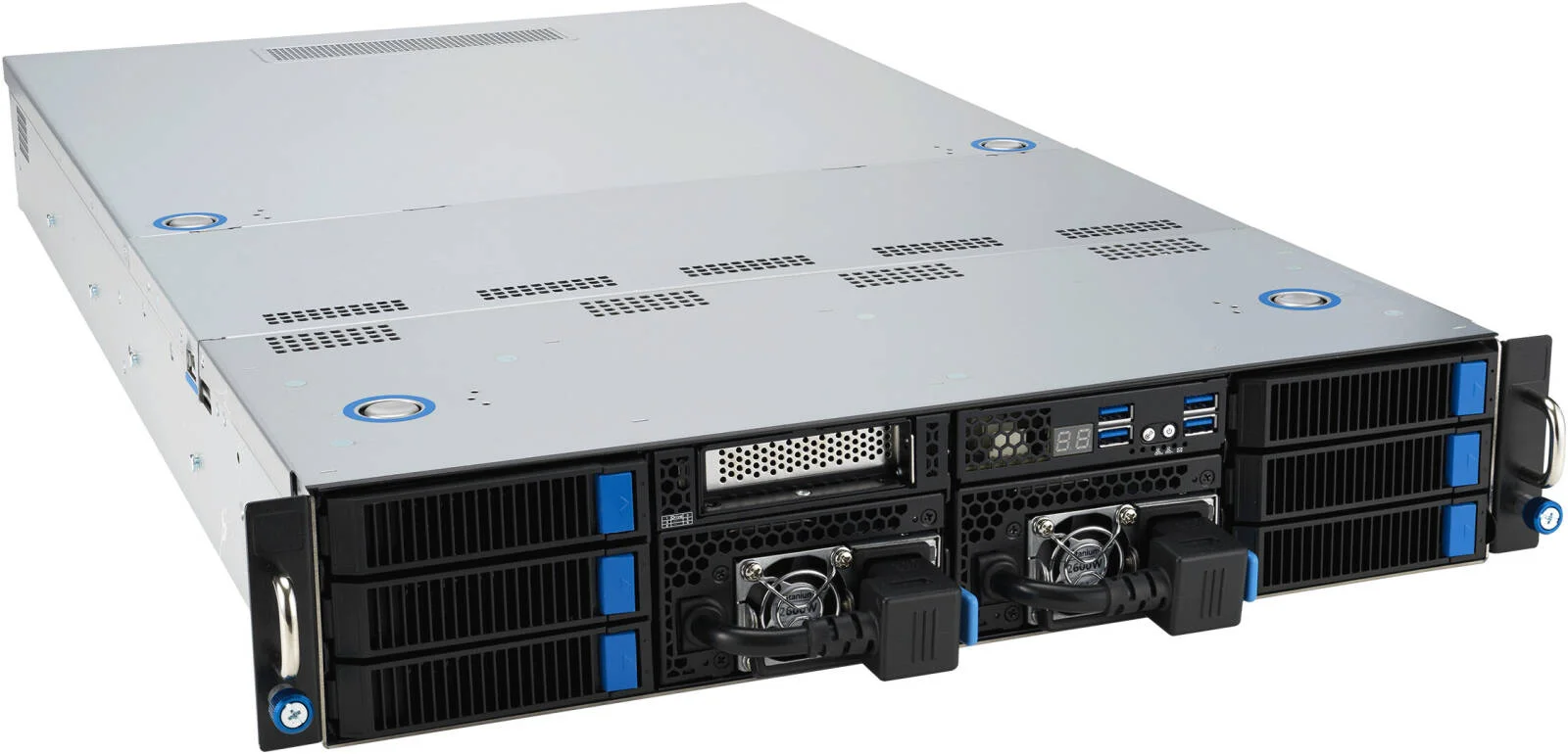 پردازنده مرکزی HPC Super CPU EPYC 9754 با 128 هسته، 256 رشته، پردازنده گرافیکی 192 گیگابایت 4xA6000 48GB، رم DDR5 512 گیگابایت با سرعت 4800 DDR5 DIMM، حافظه اس اس دی 3.84 ترابایت SATA، هارد دیسک 32 ترابایت USB 3.2، منبع تغذیه 1+1 Redundant 2600W 80 PLUS Titanium